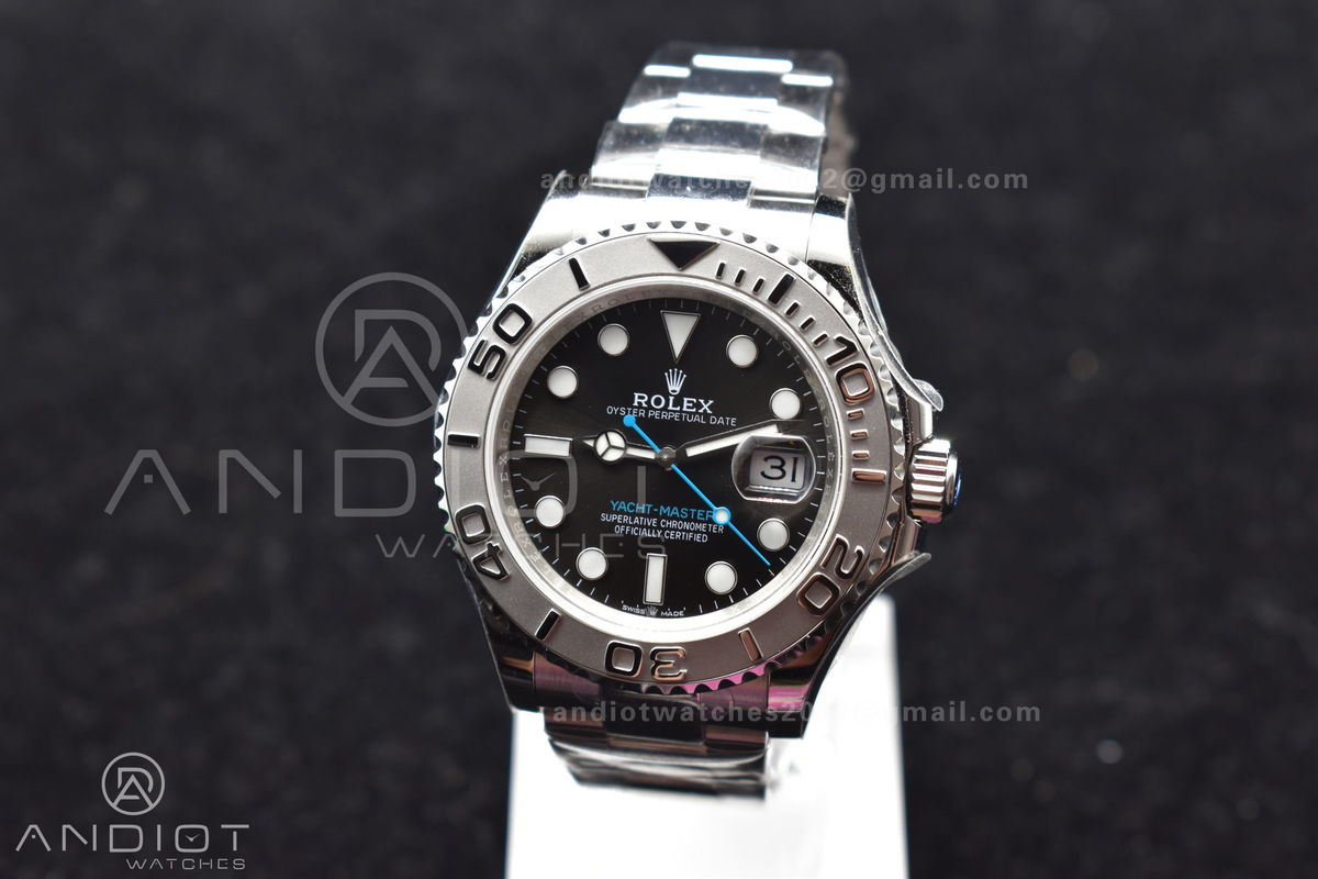 Yacht-Master 126622 GSF 1:1 Best Edition Grey Dial on SS Bracelet A2836